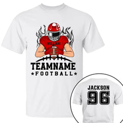 American Football Team Shirt - Football Game Days Custom Shirt Gift For Football Player Football Lovers