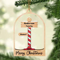 Family Christmas Ornament - Personalized Family and Pet Ornament/ Personalized Christmas Ornament/ Personalized Christmas- Christmas 2024